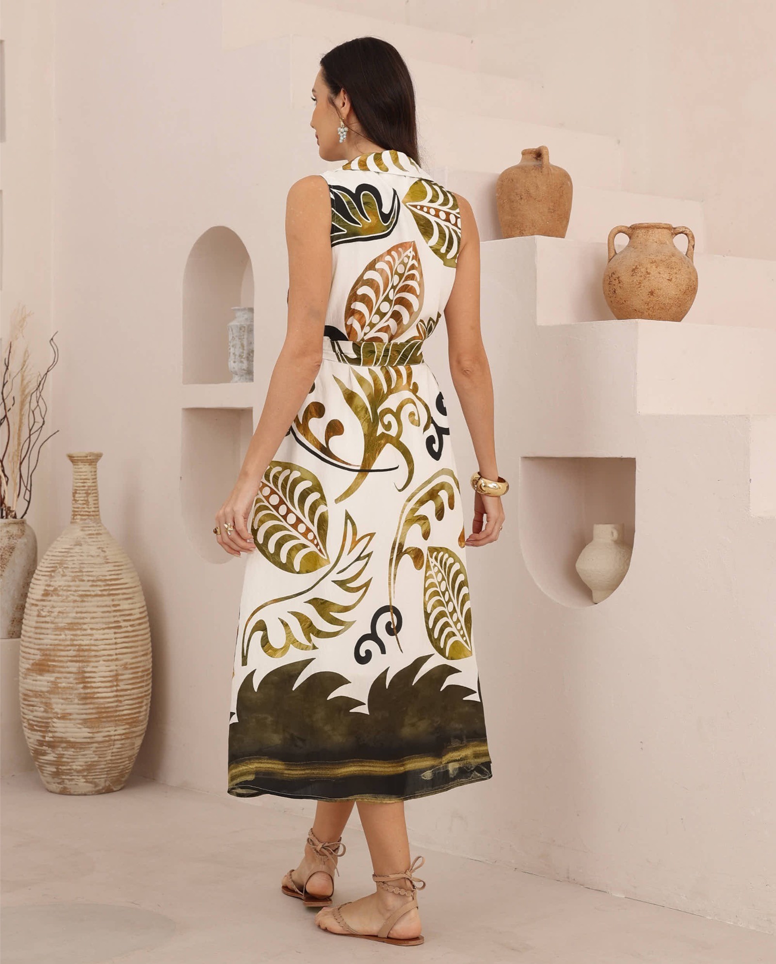 Zahara Midi Dress - Image 4