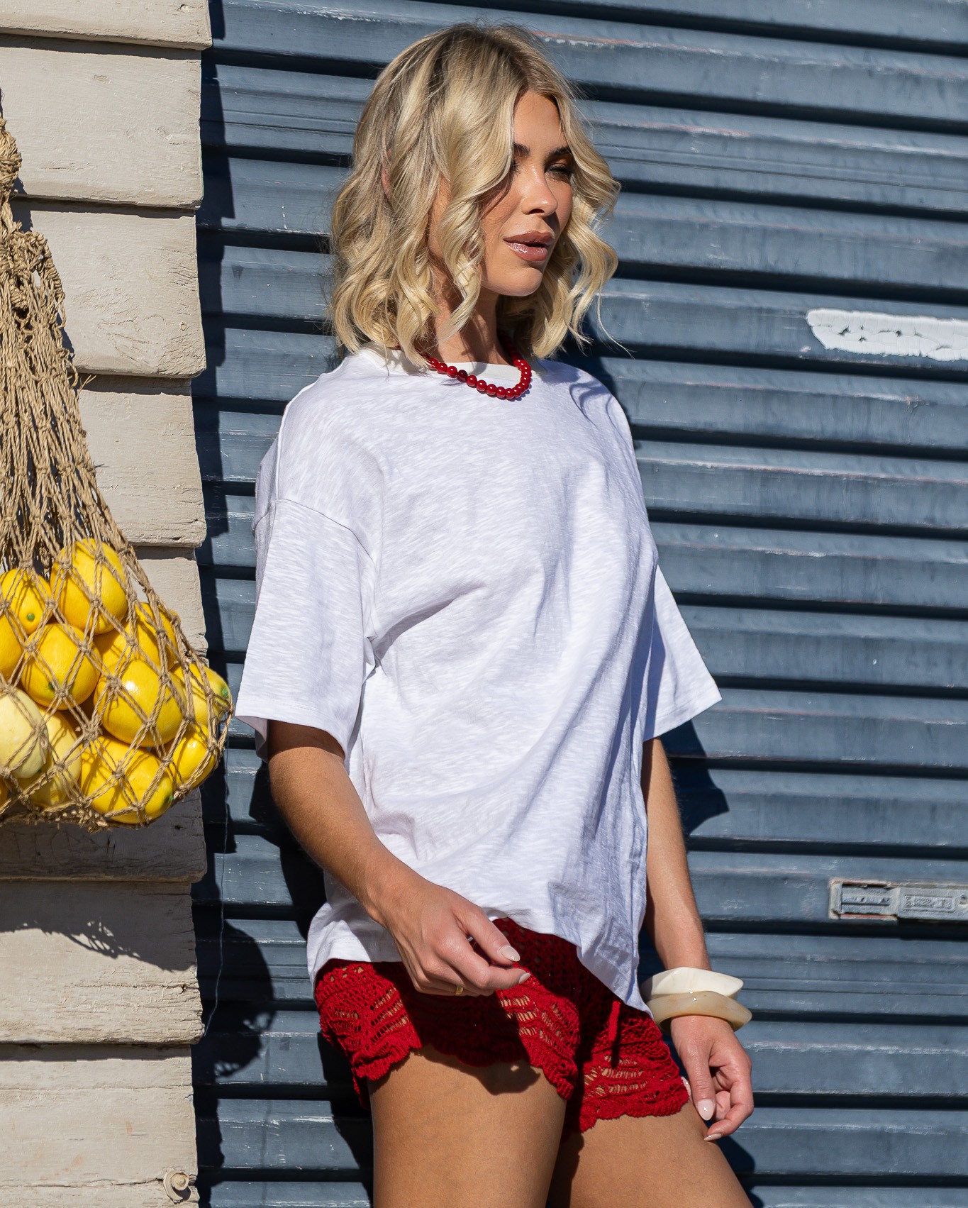 Flick Organic Cotton Tee - White
