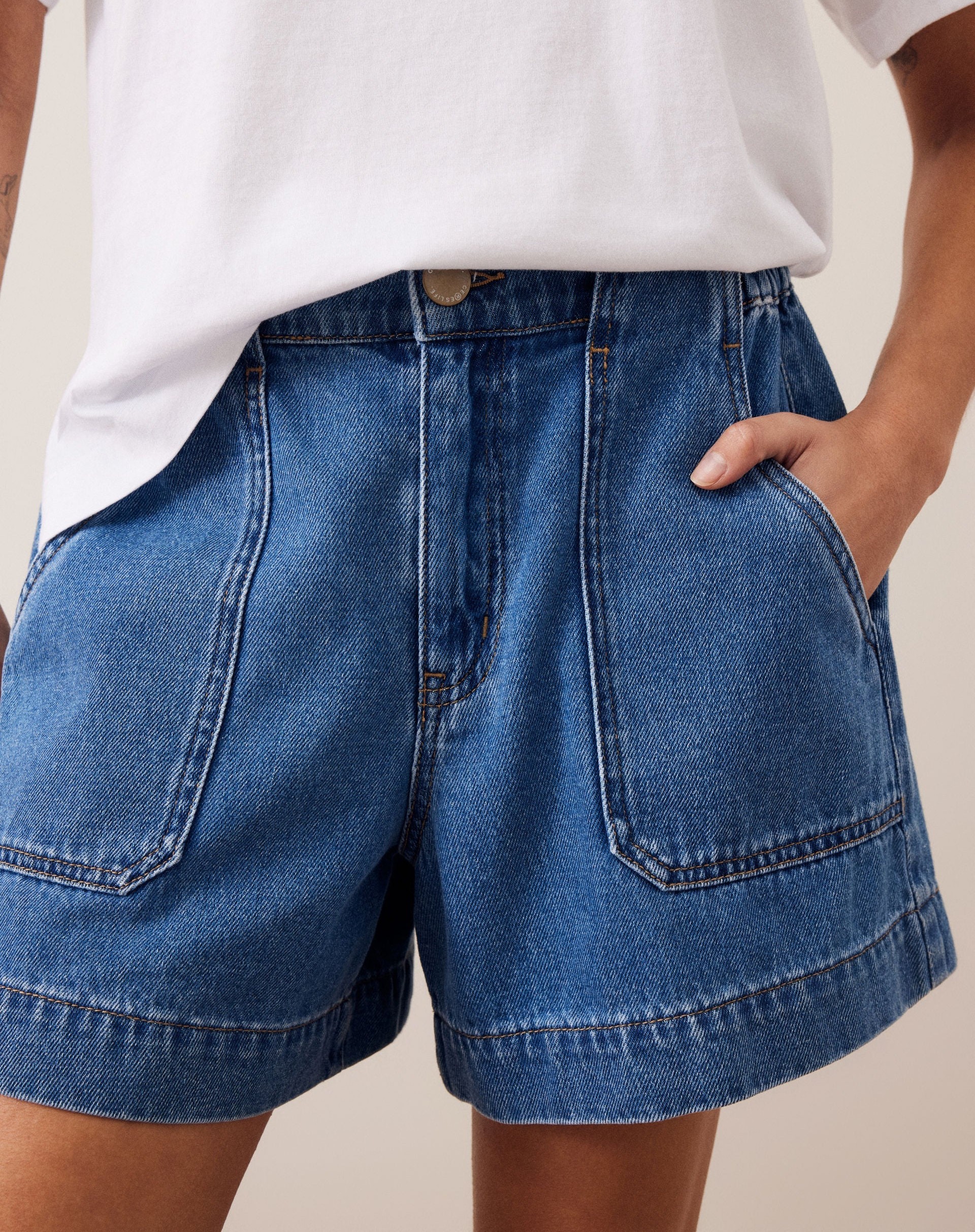 Weekender Short - Fresh Indigo