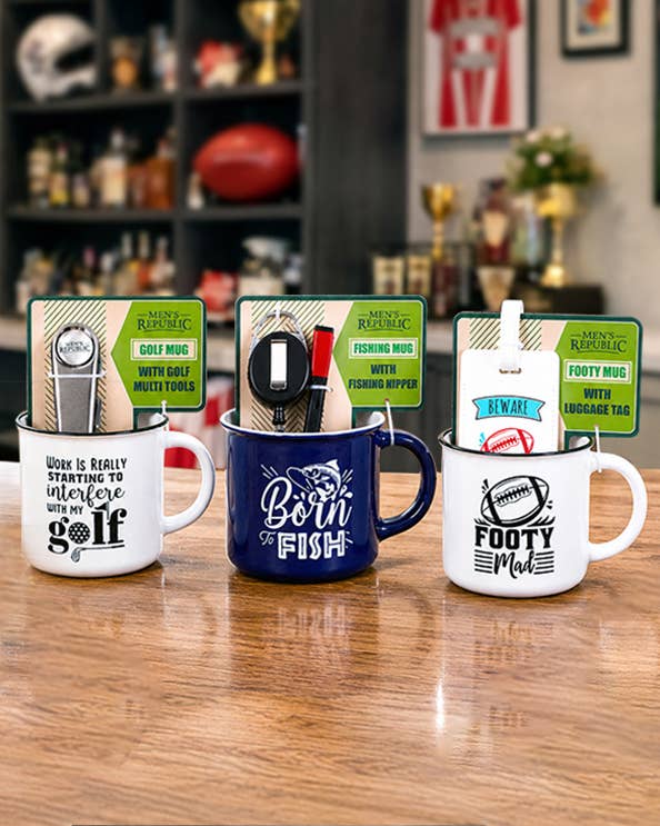 Men's Republic Sports Mug Gift Set