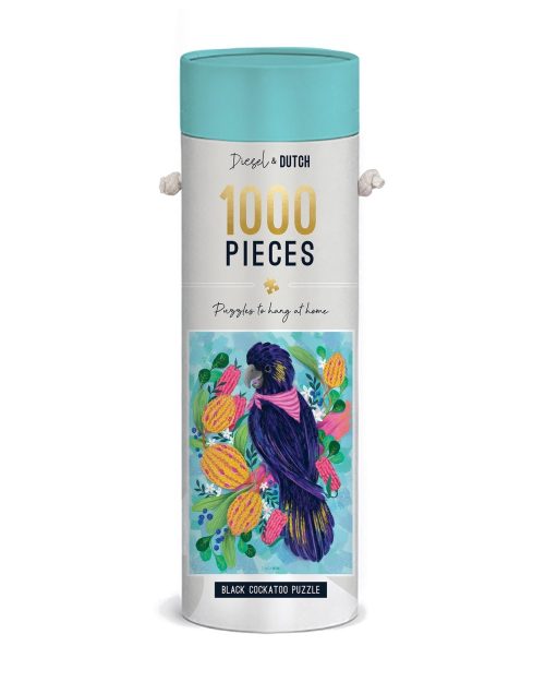 Black Cockatoo 1000pc Wall Jigsaw Puzzle