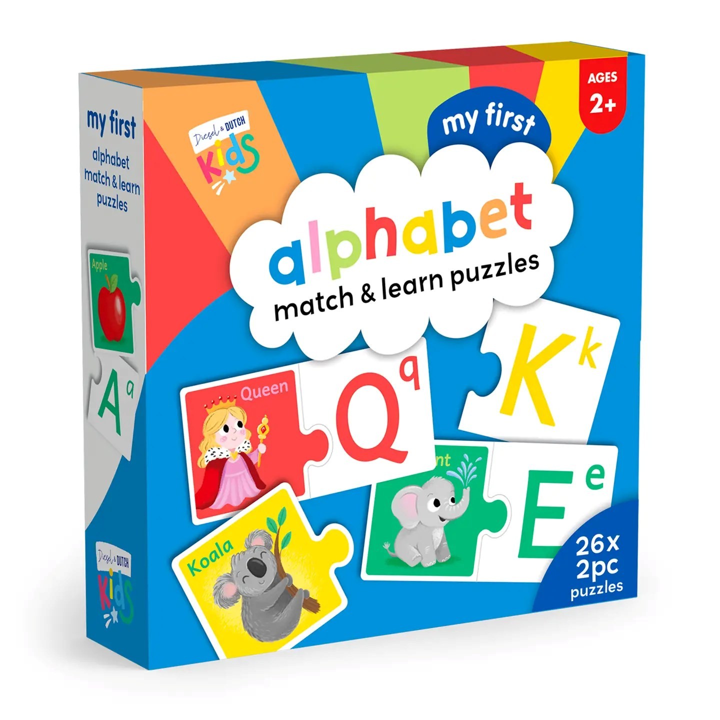 Kids Alphabet Match & Learn 52pc Puzzle