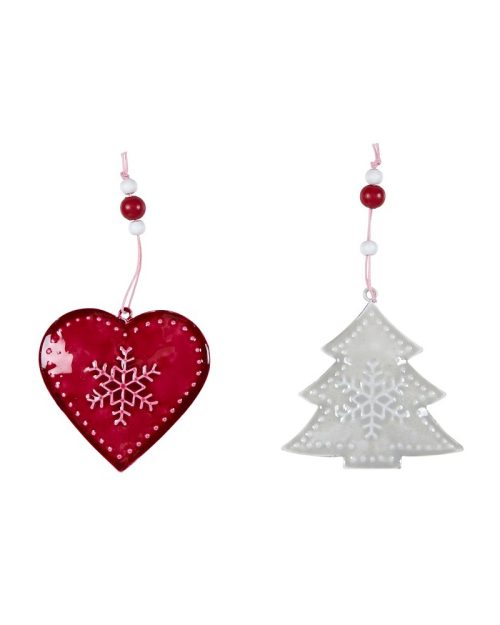 Xmas Heart/Tree Hanger